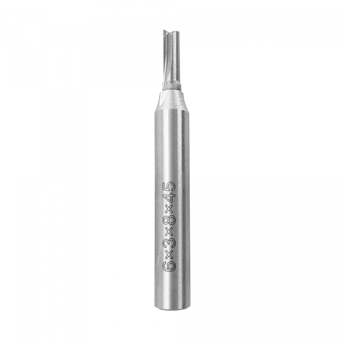 Фреза пазовая DELTA TOOLS Z=2 D=3x8x45 S=6 монолитная 101.7136 фото