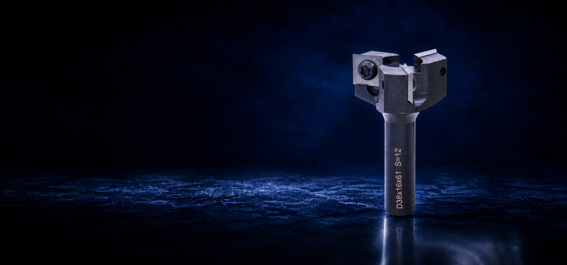 Фреза для выравнивания дна Z3 DELTA TOOLS со сменными ножами (12х12х1,5) D=38х16х61 S=12 OB000129 главное фото