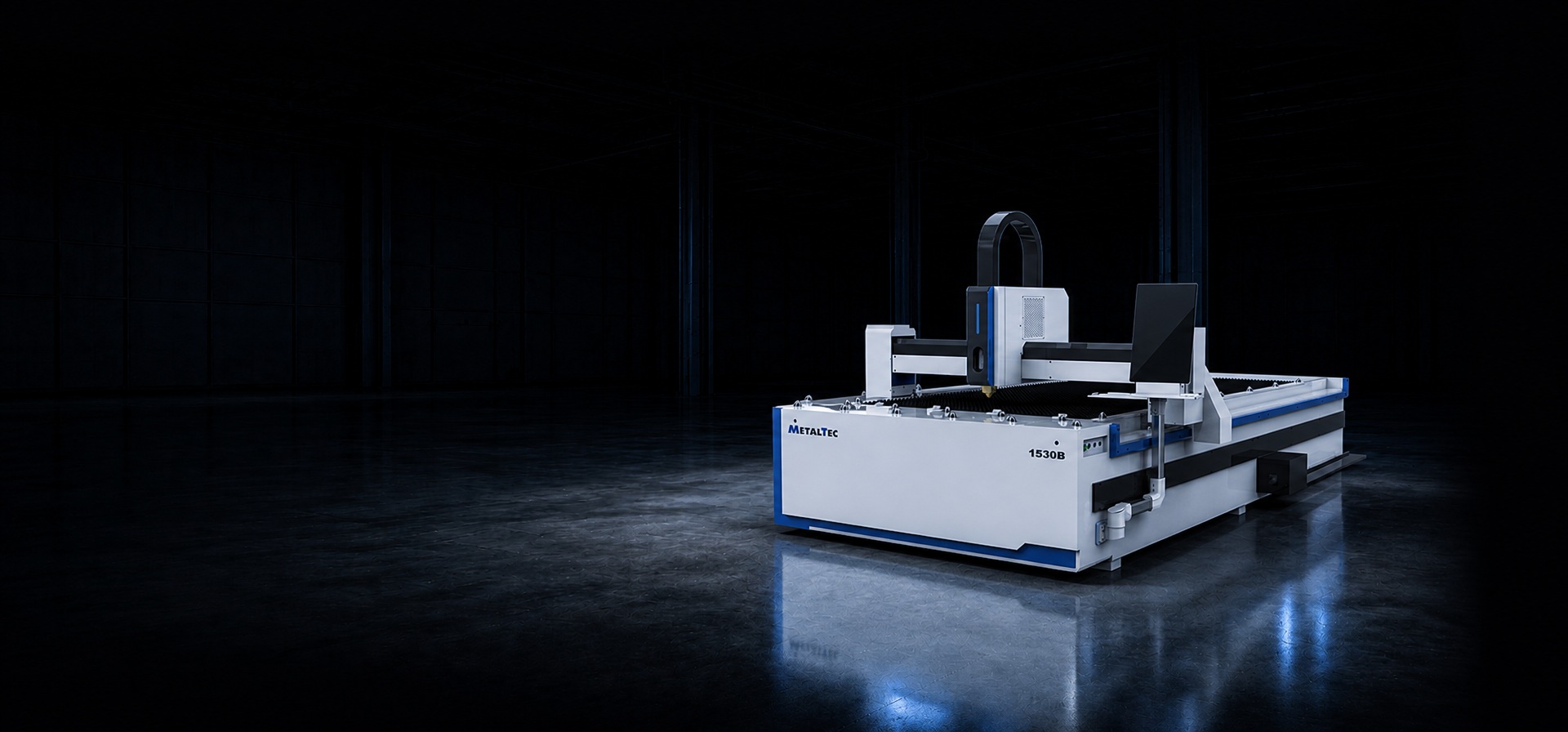 Оптоволоконный лазерный станок для резки металла MetalTec 1530 B (2000W) главное фото
