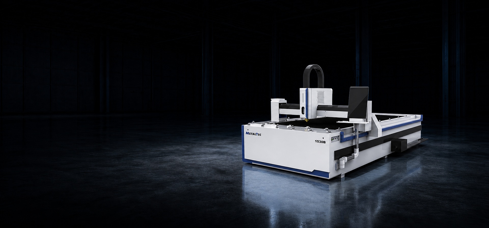 Оптоволоконный лазерный станок для резки металла MetalTec 1530 B (1500W) главное фото
